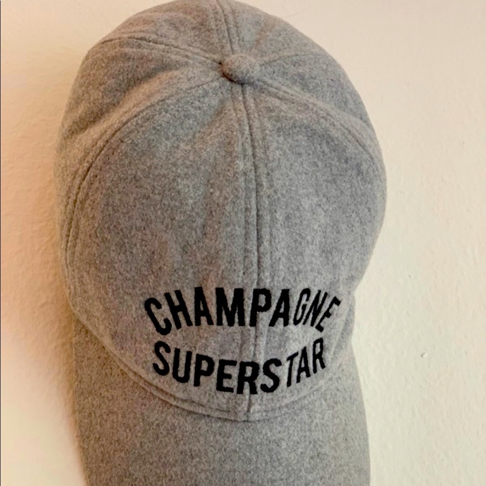 Grey baseball hat